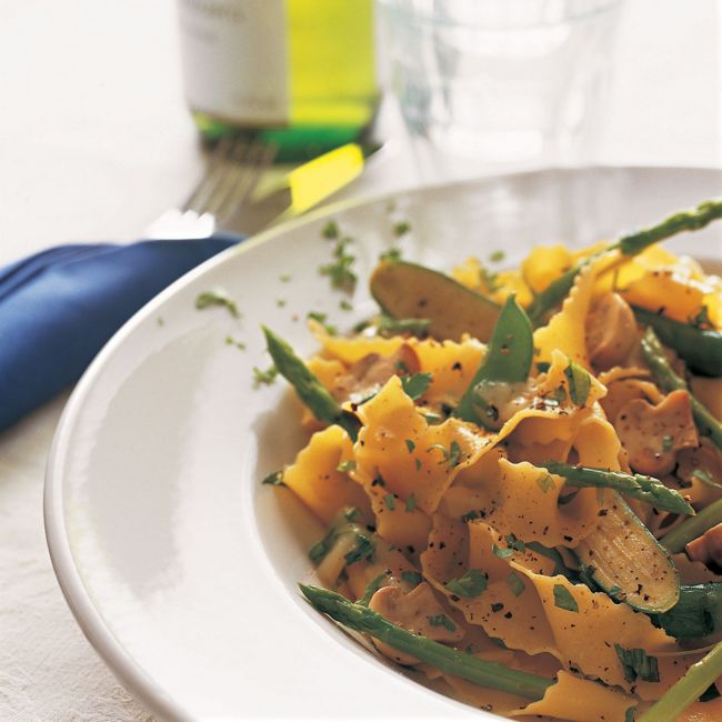 Summer Vegetable Fettuccine