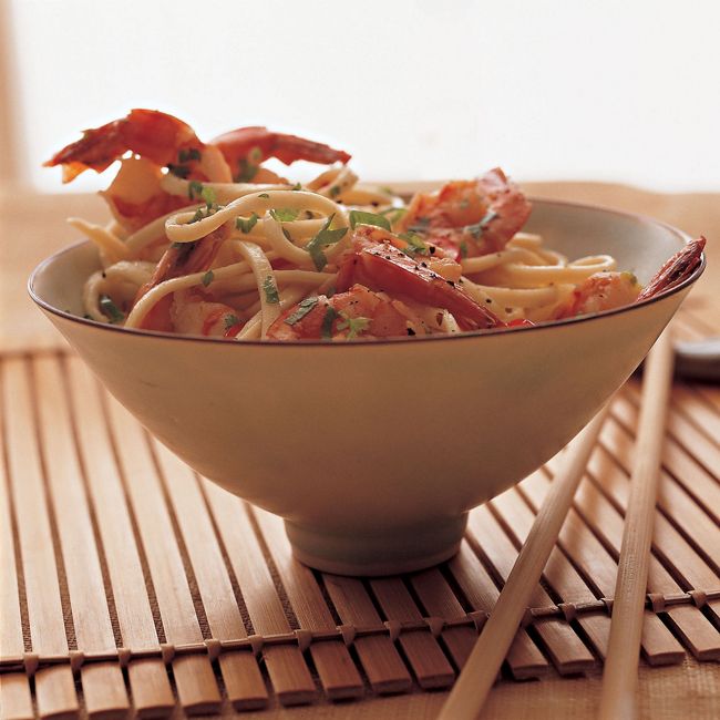 Lemon & Chilli Prawn Linguine