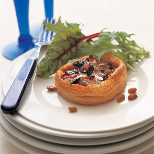 Tomato & Mozzarella Tartlets