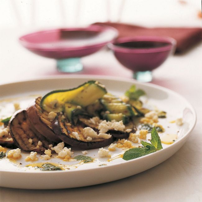 Eggplant & Zucchini Salad
