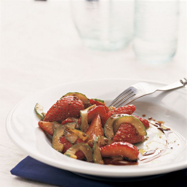 Strawberry & Cucumber Salad