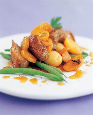 Duck With Kumquat Honey Sauce