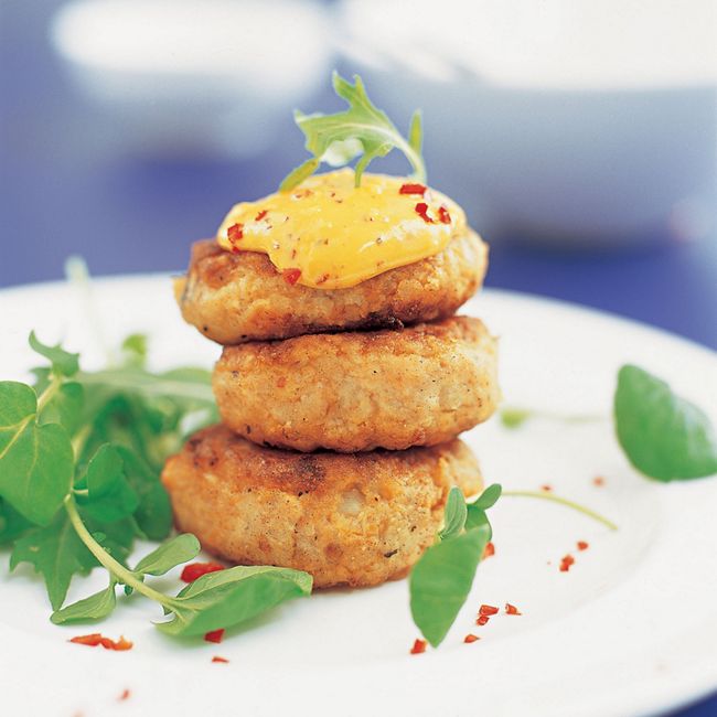 Crab & Sweet Potato Cakes
