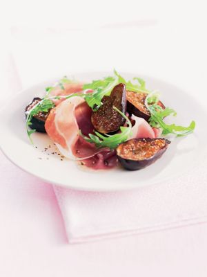 Balsamic Figs With Parma Ham