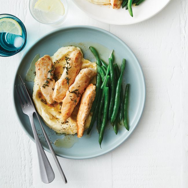 Speedy Thyme & Garlic Chicken
