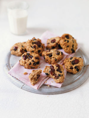 Cranberry, Oat & Raisin Cookies