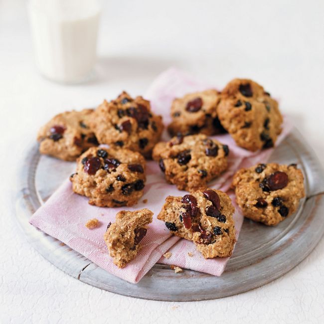 Cranberry, Oat & Raisin Cookies