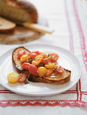 Potato Bread With Tomatoes