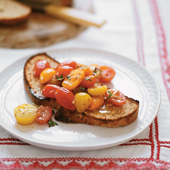 Potato Bread With Tomatoes