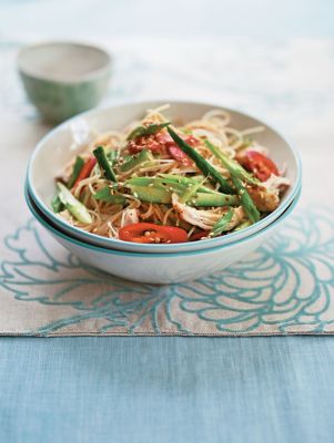 Bang Bang Chicken Noodle Salad