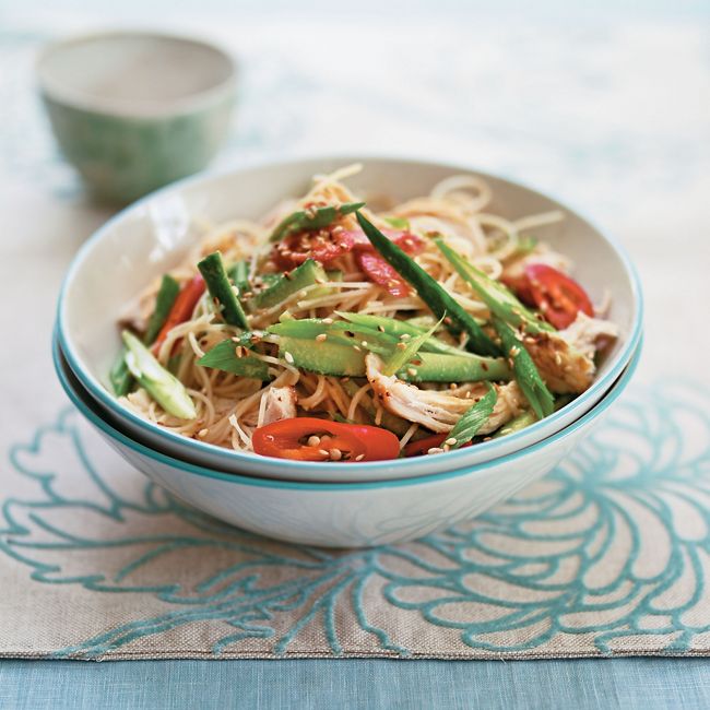 Bang Bang Chicken Noodle Salad