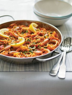 Catalan Seafood Pasta