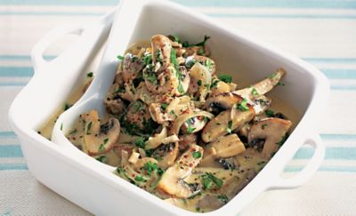 Mushroom Stroganoff