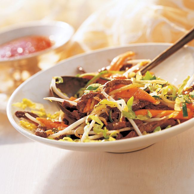 Hot Thai Beef Salad