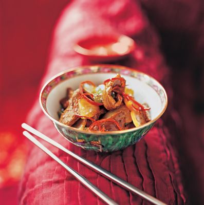 Beef With Yellow Peppers