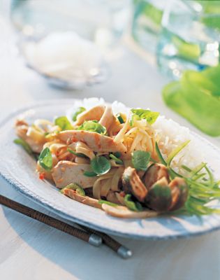 Chicken & Aubergine Curry