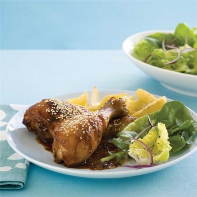 Sticky Sesame Drumsticks