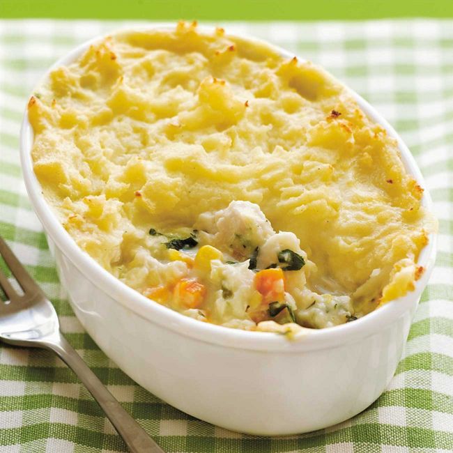 Creamy Fish Chowder Pies
