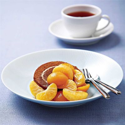 Warm Mandarin & Apricot Compote