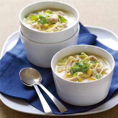 Hearty Asian Chicken Noodle Soup