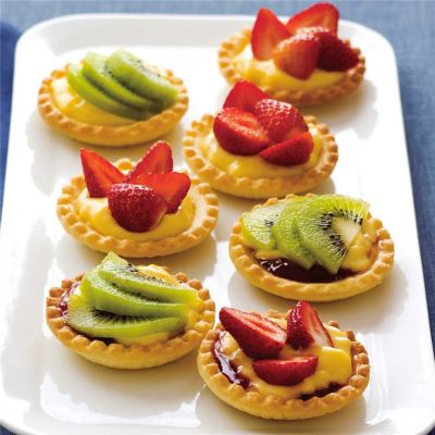 Fruit Custard Tarts