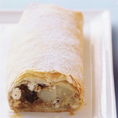 Pear & Ricotta Strudel