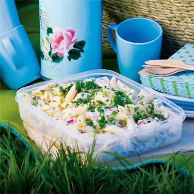 BBQ Chicken & Pasta Salad