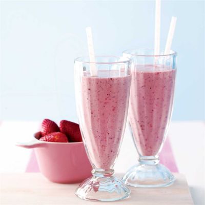 Banana Berry Smoothies