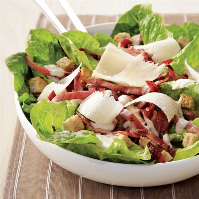 Anchovy & Ham Caesar Salad