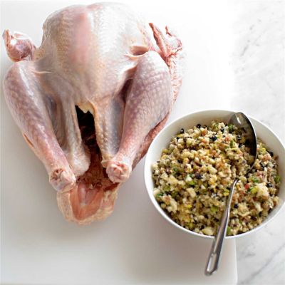 Roast Turkey with Sage & Pistachio Stuffing