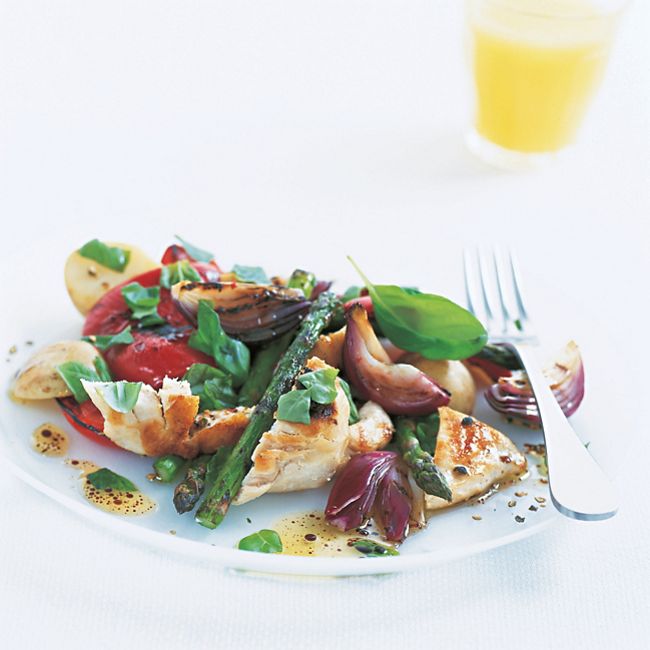 Griddled Summer Chicken Salad