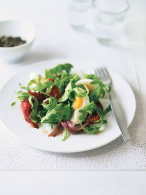 Anchovy, Red Pepper & Egg Salad