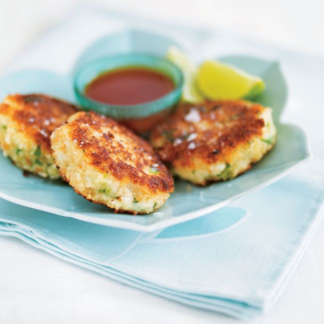 Crab & Coriander Cakes