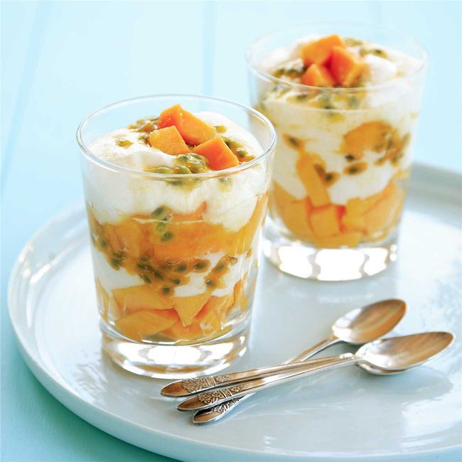 Mango & Passionfruit Parfait