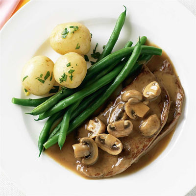Veal Marsala with Mushrooms