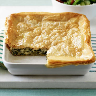 English Spinach & Cheese Pie