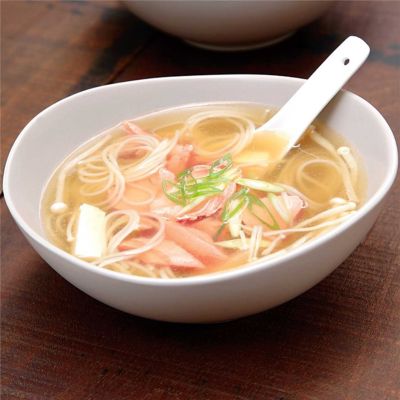 Miso Soup with Ocean Trout