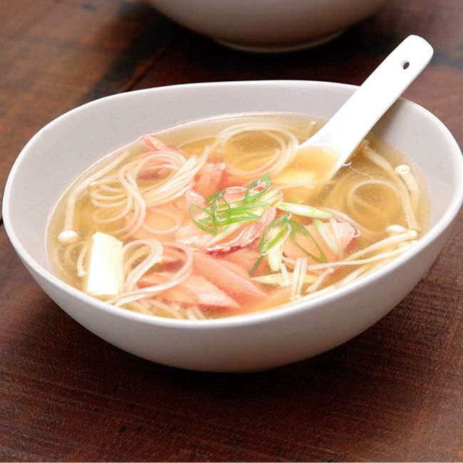 Miso Soup with Ocean Trout
