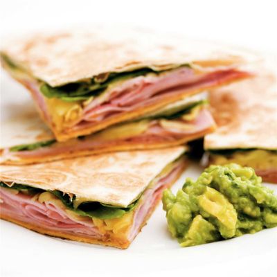 Ham & Cheese Quesadillas