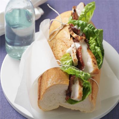 Chicken Baguette Burgers