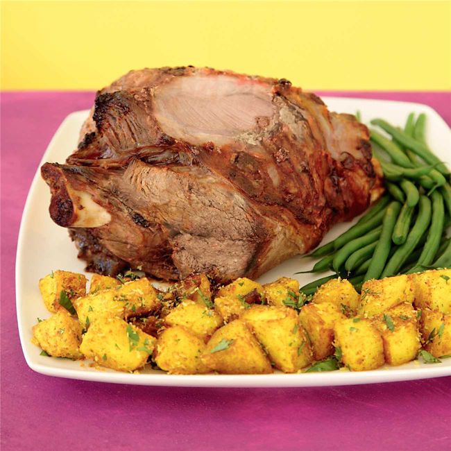 Indian-Spiced Lamb