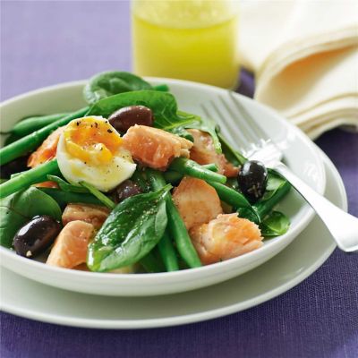 Warm Salmon & Potato Salad