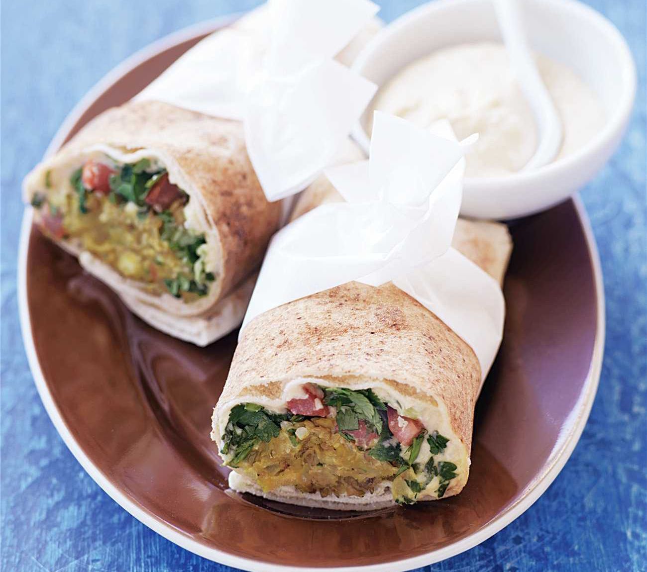 Falafel Wrap Calories