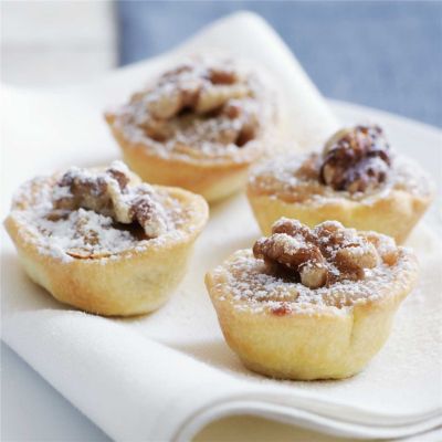 Caramel Walnut Tarts