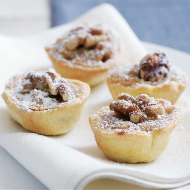 Caramel Walnut Tarts