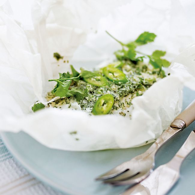 Chilli & Coriander Fish Parcel