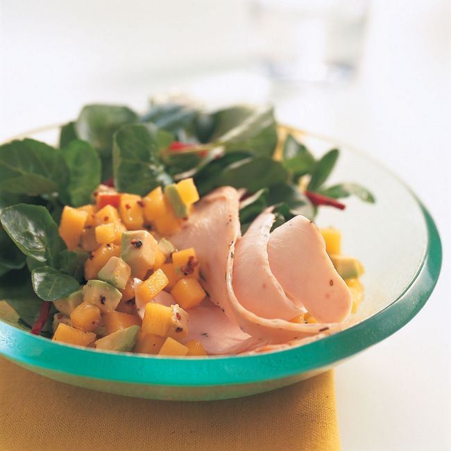 Mango & Smoked Chicken Salad