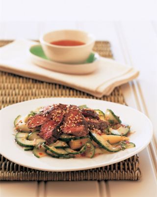 Beef & Cucumber Salad