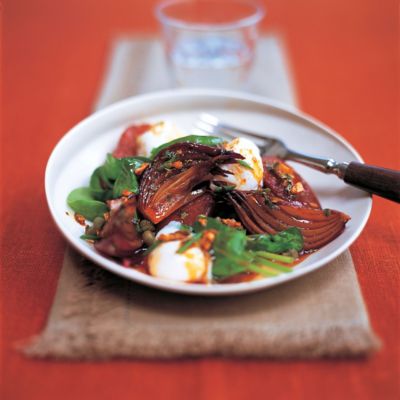Chorizo & Quails' Egg Salad