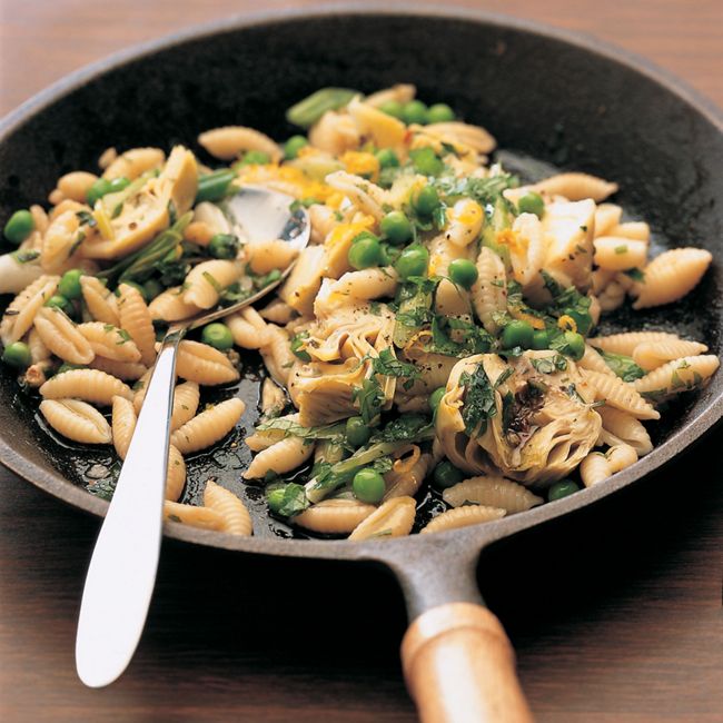Warm Orzo Salad